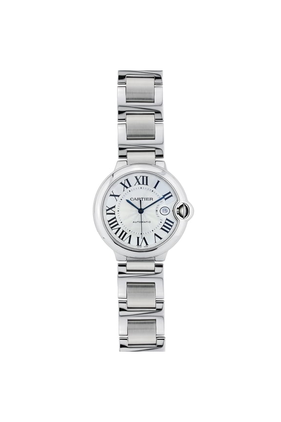 Pre-Owned Cartier Ballon Bleu Stainless Steel Large Size Stainless Steel