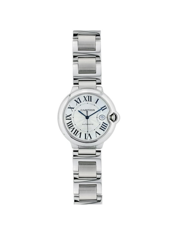 Pre-Owned Cartier Ballon Bleu Stainless Steel Large Size Stainless Steel