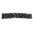 thumbnail image 2 of Paquete de 2-6 pinzas para el cabello con resorte de cristal, pasador para el cabello hecho a mano, accesorio para el cabello brillante, negro 5 piezas, 2 of 8