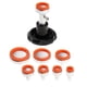 thumbnail image 5 of Abridor de Caja Trasera de Reloj Perfecl Herramienta de Reparación con 8 Troqueles Naranja, 5 of 8