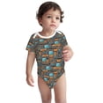 thumbnail image 3 of Balery Industrial Transportation Pattern Baby Climbing Clothes Infant Bodysuit Cute Infant Bodysuit Baby Romper-9M, 3 of 7
