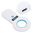 thumbnail image 4 of Pet Microchip Reader Scanner,  Portable Animal Chip ID Scanner With OLED Display Screen Rechargeable Data Storage Tag Scanner Supports EMID FDX B ISO11784 / 85, 4 of 8