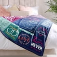 thumbnail image 3 of LHSHID 15th Anniversary Wedding Gift 15th Wedding for Her 15 Year Anniversary for Couples Wife Husband Best Anniversary Blanket Present Blanket 60x80in, 3 of 6