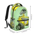 thumbnail image 2 of WALL-E Backpack Cartoon Lightweight Laptop Bookbag College Travel Hiking Work School Daypack Rucksack, 2 of 6