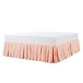 thumbnail image 6 of Home Soft Things Classic Dust Ruffle Bed Skirt, Light Pink, King (78" x 80" + 14"), 6 of 6