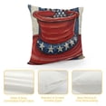 thumbnail image 4 of Pillow Cover Hat Throw Pillow Case Red Blue Cushion Cover Decorative for Home Office, 4 of 5