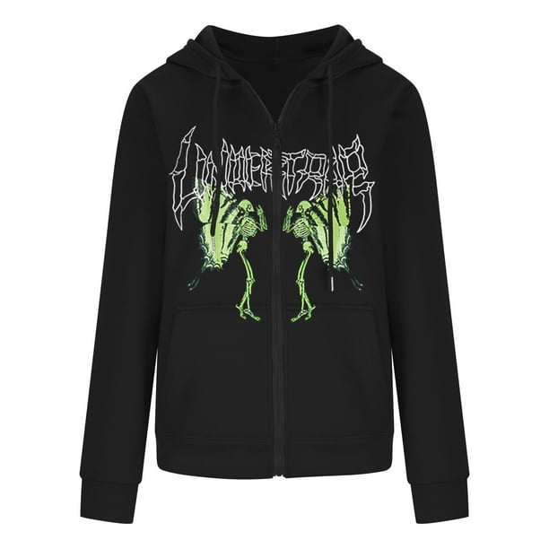 Pntutb moda hombres y mujeres Casual bolsillos impresos cárdigan manga larga suelta otoño blusa Otoño/Invierno sudadera oscura Pntutb Pntutb-5864