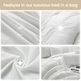 thumbnail image 5 of Nanshing Jennae 7 Piece Shabby Chic Pintuck Comforter Set, White, California King, 5 of 12
