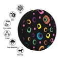 thumbnail image 5 of YFYANG 17'' Tire Cover, Colorful Geometric Patterns Universal Spare Wheel Covers, Dust-Proof, Water-Proof, Sun-Proof and Corrosion-Proof, 5 of 9