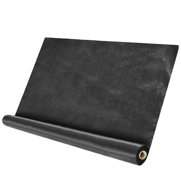6FT x 200FT Heavy-duty Landscape Fabric Ground Cover, Garden Weed Barrier Durable Polyethylene Cloth Premium Weeds Control Mat for Gardening, Soil Erosion Control, and Other Outdoor Projects