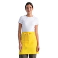thumbnail image 1 of Delantal Chef Works, unisex, medio bistró, color limón, talla única, 1 of 5
