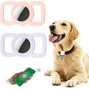 2 Pack Airtag Case Compatible with Apple AirTag, Dog/Cat Collar Pet AirTag Case Cover for New AirTag
