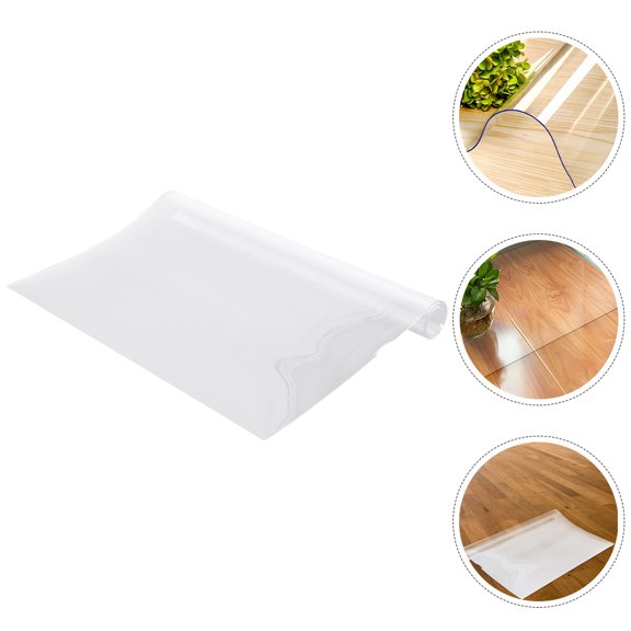 Niceauty Clear Chair Mat Transparent Rug Pads for Carpet Scratch Resistance 1Set