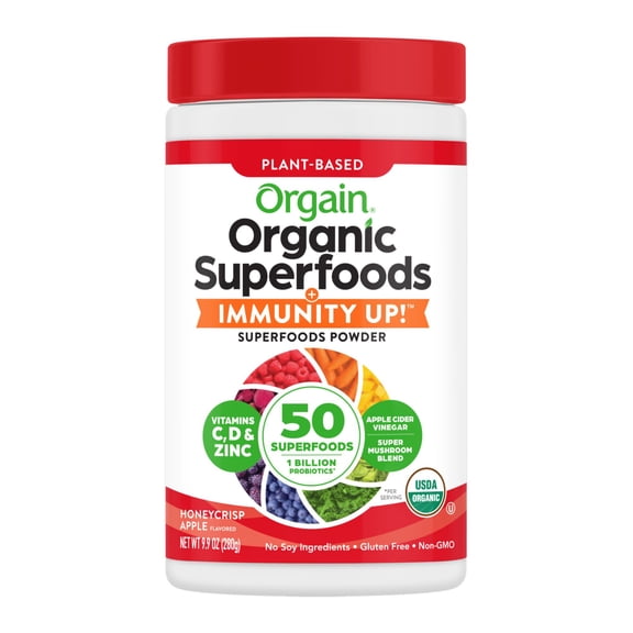 Orgain ® Organic Superfoods   Immunity Up™! - Honeycrisp Apple