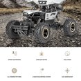 thumbnail image 3 of 1/16 4WD 4CH Radio Control Off-Road Trucks 30km/h 2.4GHz Electric RC Car Buggy Hugtrwg Para estrenar, 3 of 9