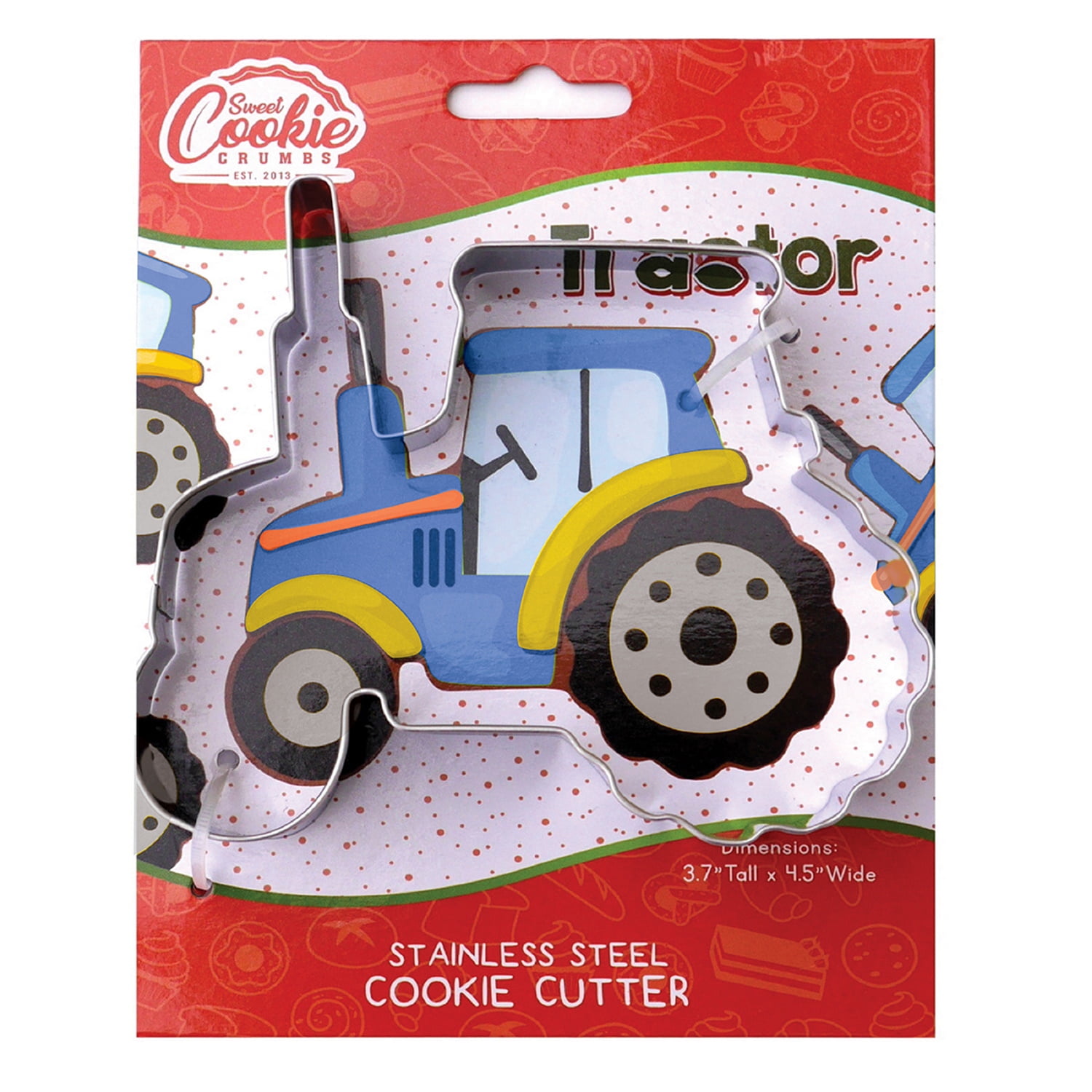 Tractor Cookie Cutter Stainless Steel