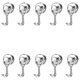 thumbnail image 1 of Magnetic Hooks Extra Strong, 16mm Neodymium Magnet Hooks Holds 10 Pcs Super Strong Magnets With Hooks,for Kitchen, 1 of 5