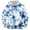 A-Blue705, variant on XIAOCHA Men's Monochrome Tie Dye Print Pullover Hoodie Oversized Long Sleeve Hooded Sweatshirt With Kangaroo Pocket Soft Bold Casual Hoodies