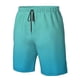 thumbnail image 4 of Balery Teal Turquoise Traje de Baño Estilo Hawaiano para Hombre, Shorts de Secado Rápido con Bolsillos-Large, 4 of 6