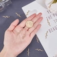 thumbnail image 3 of 10pcs Golden Snake Pattern Charms 304 Stainless Steel Charms Pendants 2mm Small Hole Pendants for DIY Necklace Bracelet Jewelry Making 28x6.5x1.5mm for making, 3 of 8