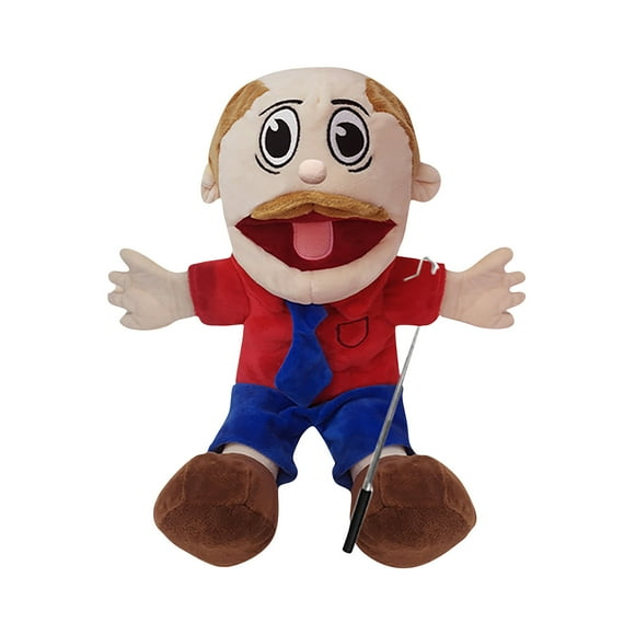 Jeffy Puppets - Jeffy Hand Puppets for Kids Farm Animals Finger Puppets Plush Soft Hand Puppets for Kids Hand Puppets with Movable Mouth, Hand Puppet for Children Adults