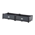thumbnail image 3 of Caja de jardinería elevada con orificio de drenaje, caja de plantas apilable, cama de jardín elevada, jardinera grande para plantar verduras en el 100cmx40cmx20cm, 3 of 8