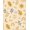 Beige, Pattern 6, variant on ODIKA 8'x10' Washable Area Rug Yellow Whimsical Botanical and Abstract Shapes Contemporary Design with Floral Geometric for Living Room, Under Sectional, Family , Durable, Non-Slip