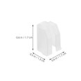 thumbnail image 2 of HOOWIFFY 2Pcs Turntable Stylus Protection Cap White Plastic Cover Needle Protector, 2 of 8