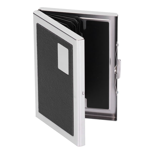 Titular de Tarjetas de Crédito, Caja de Almacenamiento de Tarjetas Diseño de Hebilla Ocula Pvc Fining Para Tarjetas de Crédito