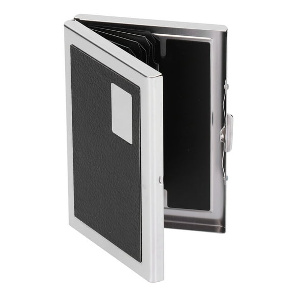 Titular de Tarjetas de Crédito, Caja de Almacenamiento de Tarjetas Diseño de Hebilla Ocula Pvc Fining Para Tarjetas de Crédito