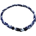 thumbnail image 1 of OOIN Package of 12 Baseball Titanium Necklaces for Boys Tornado Braided Rope Necklace, 1 of 1