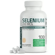 Bronson Selenium 200 mcg, 100 Capsules