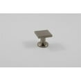 thumbnail image 1 of Bouton de Cabinet Carré, Nickel Satiné, 1 of 1