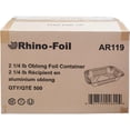 thumbnail image 1 of Rhino-Foil 2 1/4 lb Oblong Aluminium Foil Container, 1 of 1