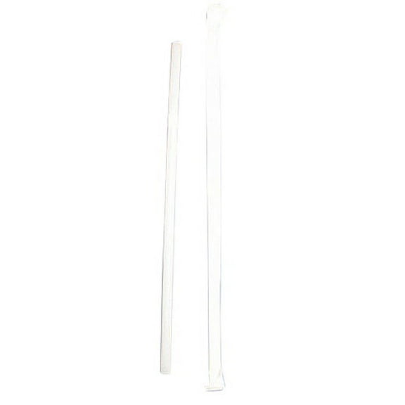 MarketPro Flex Straw Clear, 7.75" Overall Length | 10000/Case