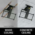thumbnail image 2 of VIVO Motorized Flip Down Pitched Roof Ceiling TV Mount for 40" to 85" Screen, 2 of 8