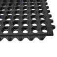 thumbnail image 5 of Envelor Home and Garden Durable Anti-Fatigue Interlocking Commercial Rubber Floor Mat Ultra Thick Black Gym Flooring Tiles Exercise Entrance Entryway Outside Doormat 36 x 36 Inches (4 Pack), 5 of 6