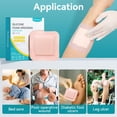 thumbnail image 3 of Dimora 10 Packs Ultra Soft Silicone Foam Dressing 4"x4", Super Absorbent Wound Dressing with Widened Border, Adhesive Foam Bandages for Bed Sores, Ulcer, Surgical Wound, 3 of 10
