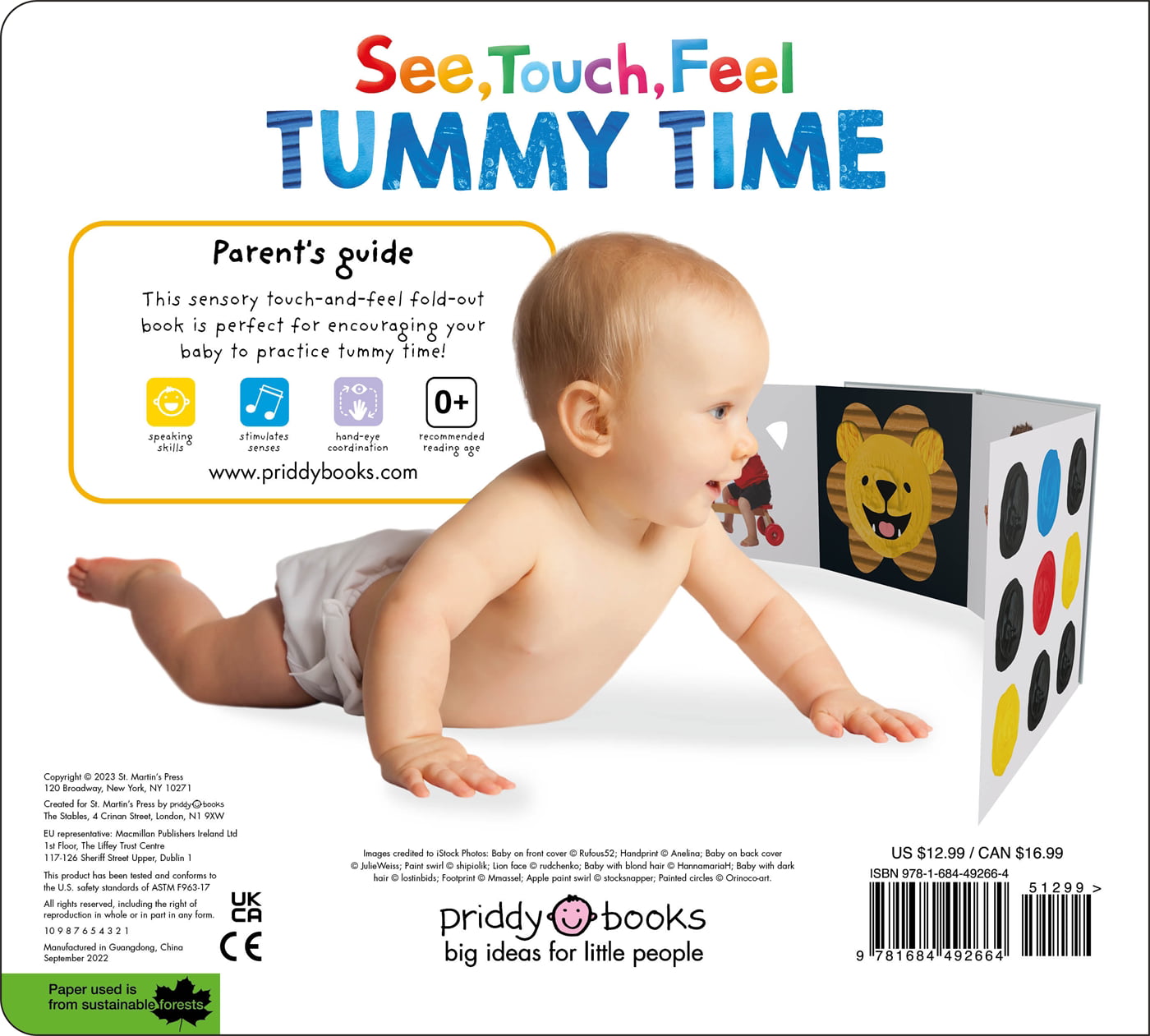 Libro See Touch Feel - Tummy Time – Colibrí Bebé
