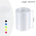 thumbnail image 2 of Unique Bargains Tube Rétractable en PVC Transparent 75mm Plat 6m pour Grand Pack de Batteries, 2 of 5