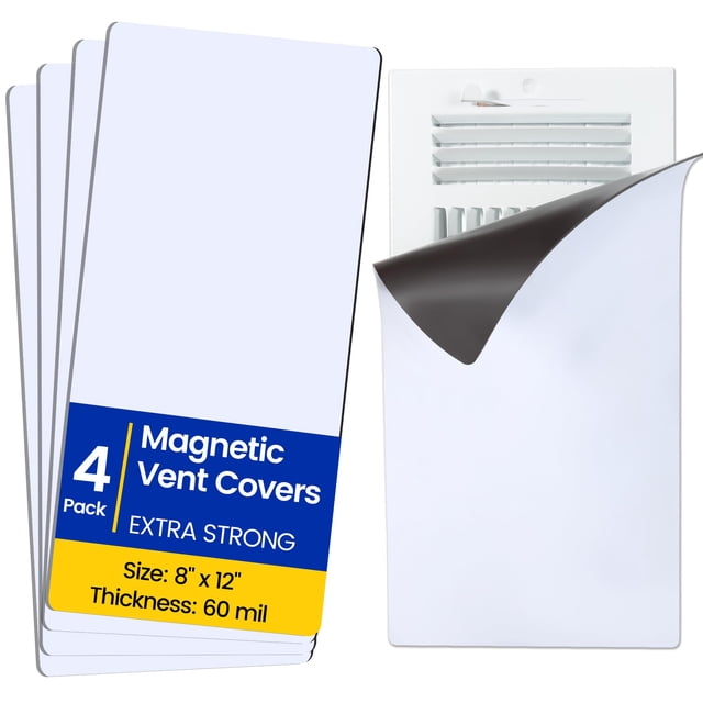 Cubiertas de ventilación magnéticas Seatern con imanes extrafuertes de 8 x 12 cm