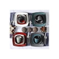 thumbnail image 5 of Gibson Home Soho Lounge 16 Piece Square Stoneware Dinnerware Green (100142.16RM), 5 of 6