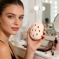 thumbnail image 4 of Makeup Sponge Holder, Silicone Beauty Blender Case with Lid, Shatterproof Ventiled Travel Storage Box for Make Up Sponge, Compact Portable for Cosmetic Puff, 4 of 6