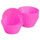 thumbnail image 1 of 18Pcs Tazas de Silicona para Cupcakes, Forro Antiadherente para Muffins, para Cocinar Huevos, Molde para Hornear Muffins y Pasteles Rojo Rosa, 1 of 7