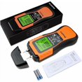 thumbnail image 5 of Medidor de humedad de madera, detector de humedad digital, detector de fugas de agua, comprobador de humedad de madera y materiales de construcción con pantalla LCD retroiluminada, 5 of 5