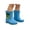 Blue, variant on Toddler Kids Rainproof Light Up Rain Boots Patterns and Glitter Boots or Boys Girls