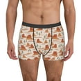 thumbnail image 1 of Fotbe Western Desert Nature Landscape Calzoncillos Tipo Boxer con Bolsa de Soporte Total para Hombre, X-Temp Fresco, Transpirable y de Secado Rápido-Large, 1 of 5