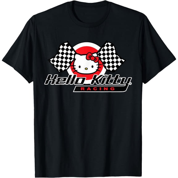 Hello Kitty Racing DTG Print Unisex T-Shirt
