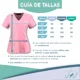 thumbnail image 2 of Filipina Medica Cruzada Cuello V Con Resorte En Espalda, 2 of 8