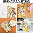 thumbnail image 7 of SKYSONIC Lemon Kitchen Dish Towels Set of 1,Dishcloths,Absorbent Soft Towels Hand Towels, Tea Towels,18" x 28", 7 of 7